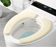 便座シート 便座クッション トイレ用品 O型 U型 無地 貼る 貼り付け 暖かい あったか 簡単取り付け 防寒 エコ 節電