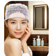 使い捨てヘアバンド 20個組 女性 バス用品 不織布 厚手 ヘアターバン ヘッドバンド 髪留め 洗顔 エステ メイク 化粧 旅行