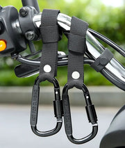 マルチフック 荷物掛け カラビナ クリップ ネジロック式 ステンレス アルミ 軽量 多機能 ハンドル バイク 自転車 ベビーカー