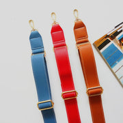 ショルダーストラップ ショルダーベルト バッグストラップ 鞄紐 かばん紐 バッグ 鞄 かばん ファッション雑貨 ナスカン 幅広 レザー調 シンプル カジュアル お洒落 可愛い 便利