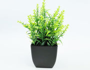 フェイクグリーン 4個組 人工観葉植物 造花 緑 鉢植え 枯れない インテリア 飾り リアル ホームガーデン 卓上 ベランダ 窓際 トイレ