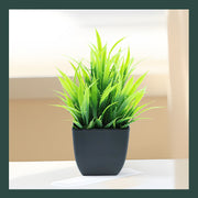フェイクグリーン 4個組 人工観葉植物 造花 緑 鉢植え 枯れない インテリア 飾り リアル ホームガーデン 卓上 ベランダ 窓際 トイレ