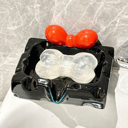 ソープディッシュ 石鹸置き 石けん台 ソープトレイ 石けんラック トレー 商品画像5