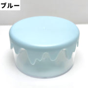アクセサリーケース 小物入れ 収納 クリア 透明 円柱 円形 ケーキ風 ホールケーキ風 ピアス イヤリング 指輪 ネックレス 整理整頓 パーツ ハンドメイド DIY コンパクト 便利 持ち運び お洒落 かわいい