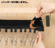 ピンチハンガー 洗濯バサミ 面ファスナー マジック テープ 収納用品 洗濯用品 携帯ハンガー 旅行 トラベル 携帯 簡単取り付け