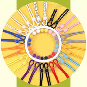 靴紐 靴ひも くつひも シューレースロック 子供 大人 ゴム 丸紐 結ばない ほどけない ワンタッチ 伸びる 伸縮 スニーカー