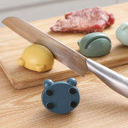 包丁研ぎ器 包丁磨き 包丁とぎ 小型 キッチン雑貨 コンパクト 滑り止め カエル 蛙 かえる おしゃれ かわいい プレゼント