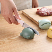 包丁研ぎ器 包丁磨き 包丁とぎ 小型 キッチン雑貨 コンパクト 滑り止め カエル 蛙 かえる おしゃれ かわいい プレゼント