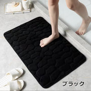バスマット お風呂マット 足拭きマット バス用品 凹凸 フリース 滑り止め 浴室 浴槽 洗い場 キッチン 転倒防止 子供 こども