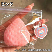 DIY用スクイーズ 素材 イチゴ 苺 いちご 単品 カスタム 空洞 ヘタなし デコパーツ DIY クラフト用 ハンドメイド