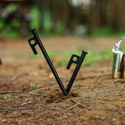 テントペグ タープペグ 固定ピン 2本セット 杭 キャンプ アウトドア バーベキュー テントアクセサリー アウトドアグッズ キャンプ用品