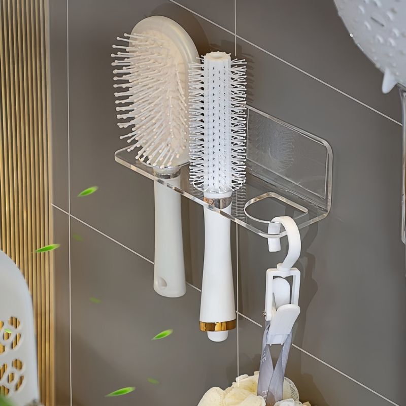 ヘアブラシホルダー ヘアブラシスタンド くし クシ 櫛 3本収納 商品画像3