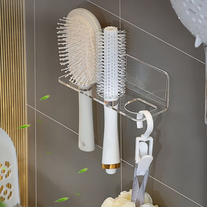 ヘアブラシホルダー ヘアブラシスタンド くし クシ 櫛 3本収納 商品画像3