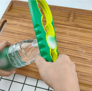 オープナー 蓋開け 瓶開け 栓抜き 蓋オープナー キッチンツール マルチオープナー キャップ ボトル 瓶 ビン ペットボトル キッチン雑貨 開封 滑りにくい 握りやすい 4サイズ 調理器具 便利グッズ おしゃれ かわいい