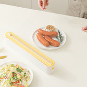 ラップケース マグネット式 キッチン用品 ラップホルダー ラップカッター ラップカット 磁石 マグネット アルミホイル ラップ収納 便利 シンプル キッチン 整理用品