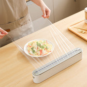 ラップケース マグネット式 キッチン用品 ラップホルダー ラップカッター ラップカット 磁石 マグネット アルミホイル ラップ収納 便利 シンプル キッチン 整理用品