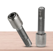 キーレスドリルチャック 単品 1個 変換アダプター 六角軸 6.35mm クイック ビットチェンジ インパクトドライバー 電動ドリル 電動工具アクセサリー DIY