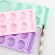 ネイルパレット 調色パレット ネイル皿 ネイルアート用品 ネイルサロン用品 ジェルネイル セルフネイル かわいい おしゃれ