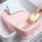 洗濯板 洗濯ボード ウォッシュボード 洗濯用品 ランドリーグッズ フック穴付き 壁掛け 吊り下げ 手洗い 予洗い 下洗い