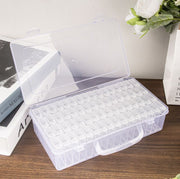 ビーズ収納ケース 収納ボックス 64個 56個 48個 40個 小物入れ 小分け 手芸 DIY ハンドメイド ビーズ パーツ ネイルパーツ クリア 透明 ネイル アクセサリー 整理 保存 便利