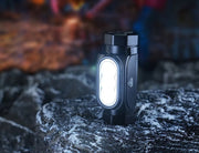 ヘッドライト LED 充電式 ハンディライト 懐中電灯 2WAY 取り外し可能 クリップ付き マグネット付き リチウム 高輝度 防水 6モード点灯 無段階調光 180度角度調節可能 ハンズフリー 夜間作業 アウトドア キャンプ 釣り 防災 停電対策