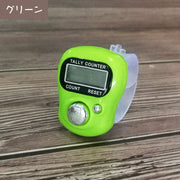 デジタルカウンター 指用 数取り器 度数計 数取器 カウンター カウント 数量カウント ミニ 小型 指に巻く 小さい DIY 工具 計測器 回転計