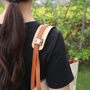 バッグ用ハンドルカバー 持ち手カバー 単品 1枚 レディース 女性 メンズ 男性 ユニセックス 男女兼用 バッグ用アクセサリー 生活雑貨 日用雑貨 スナップボタン フェイクレザー 無地 シンプル 汚れ防止 保護 おしゃれ ビジネス 通勤 通学