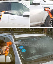 散水ノズル アダプターセット コネクタセット 計3点セット シャワーノズル ウォーターガン 洗車 庭 園芸 造園 ガーデン 水やり 掃除 清掃 クリーニング 便利 簡単 握りやすい