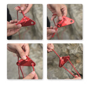 テントロープ ガイロープ 4m 反射材入り アウトドア 設営用品 キャンプ グランピング ハイキング 登山 屋外