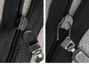 ジッパータブ 同色5個セット ジッパープル ファスナー引き手 プルタブ チャック 手芸 ハンドクラフト ファスナー 修理 交換部品 手芸パーツ ジャンパー スライダー 金属製 メタル調 お洒落 シンプル