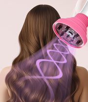 ヘアドライヤー用ディフューザー 折りたたみ シリコン 吹き出し口 ヘアドライヤーカバー ドライヤーヘッド アタッチメント 取り付け簡単 温風拡散器 折り畳み スタイリング シンプル 便利