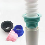 排水口カバー 2個セット 排水口キャップ 洗濯機 防虫 防臭 虫対策 臭い対策 伸縮 排水ホース用 排水管 水回り 簡単装着