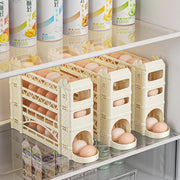 卵収納ケース たまご収納ボックス 卵ボックス 卵入れ 卵ストッカー エッグホルダー ブリッジ風 傾斜 保存 収納 保管 容器 タマゴ 冷蔵庫 キッチン用品 台所用品