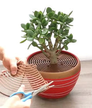 植木鉢カバー 植木鉢グリッド 3個セット プランターカバー プランターガード 保護 犬猫対策 いたずら防止 通気性 転倒防止 園芸用品 屋外 屋内 室内 土堀り防止