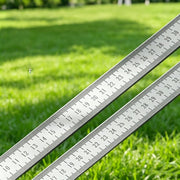 直尺定規 直線用定規 ステンレス定規 厚手 50cm スケール ものさし エンジニア DIY 製図 測定工具 ステーショナリー 文具 事務用品 オフィス 学校 厚み