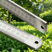 直尺定規 直線用定規 ステンレス定規 厚手 50cm スケール ものさし エンジニア DIY 製図 測定工具 ステーショナリー 文具 事務用品 オフィス 学校 厚み