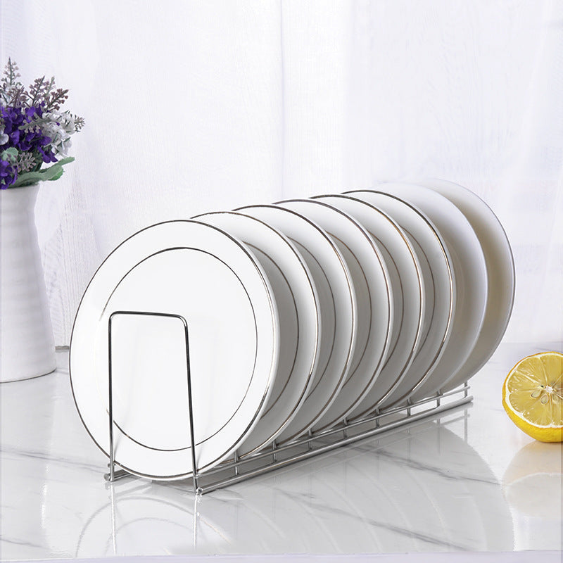 ディッシュスタンド 食器スタンド キッチン整理用品 鍋蓋スタンド 水切り ディッシュラック 商品画像5