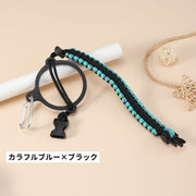 水筒ホルダー ボトルホルダー ストラップ カラビナ付き ワンタッチバックル 取り付け簡単 手提げ 手持ち 取っ手 編み込み 持ち歩き アウトドア 遠足 登山 レジャー ウォーキング ピクニック お出掛け