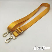 ショルダーストラップ バッグストラップ バッグ用アクセサリー 付け替え 交換用 肩掛け 135cm シンプル 豊富なカラバリ 無地