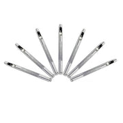 ホールポンチ 2本セット 5mm ハトメ抜き ベルトポンチ 穴あけポンチ 穴あけパンチ 皮ポンチ レザーパンチ パンチャー 打ち具 工具 DIY レザークラフト