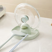 調理器具ホルダー キッチンツールスタンド 調理小道具立て 鍋蓋 お玉置き 仕切り付き 吊り下げ 省スペース 防水 台所 収納ラック 多機能 軽量 お手入れ楽々 シンプル 使いやすい かわいい お洒落