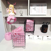 卓上ラック 机上ラック 収納ラック スチールラック 小物入れ 小物収納 卓上 ラック コスメ 文房具 化粧品 収納用品 オフィス シンプル 多用途 整理整頓