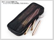 メイクブラシポーチ 化粧ポーチ 小物入れ メイク用品 化粧品収納 コスメ ファスナー 持ち運び 携帯 旅行 トラベル