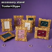 アクセサリースタンド リングスタンド ジュエリースタンド アクセサリー 収納 リング 指輪 ディスプレイ 飾る 展示 店舗 華やか おしゃれ