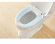 便座シート 10組セット 便座カバー トイレシート トイレ用品 粘着式 貼る 洗える 無地 シンプル 防寒 ヒンヤリ対策