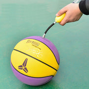 エアポンプ 空気入れ ボール用 手動 ハンドポンプ 小型 持ち運び コンパクト ポータブル サッカーボール バレーボール バスケットボール 浮き輪 風船