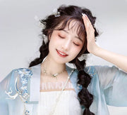 エクステ 単品 1本 エクステンション ヘアゴム付き 三つ編み ロング 付け毛 つけ髪 単色 ミックス レディース 女性 ヘアアクセサリー ヘアアレンジ おしゃれ 可愛い