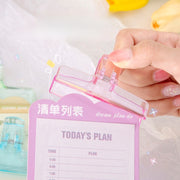 クリップ ペーパークリップ 文房具 ステーショナリー 事務用品 雑貨 メモ 書類 大きめ クリア 透け感 かわいい おしゃれ