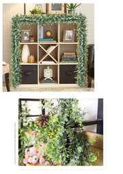 フェイクグリーン 人工観葉植物 造花 DIY 180cm ツタ状 壁 棚 葉 リーフ 植物 装飾 飾り インテリア おしゃれ ナチュラル シンプル スタイリッシュ お洒落 リビング 玄関 寝室 ショップ 店舗 オフィス
