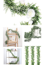 フェイクグリーン 人工観葉植物 造花 DIY 180cm ツタ状 壁 棚 葉 リーフ 植物 装飾 飾り インテリア おしゃれ ナチュラル シンプル スタイリッシュ お洒落 リビング 玄関 寝室 ショップ 店舗 オフィス
